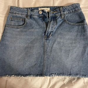 PacSun Jean skirt